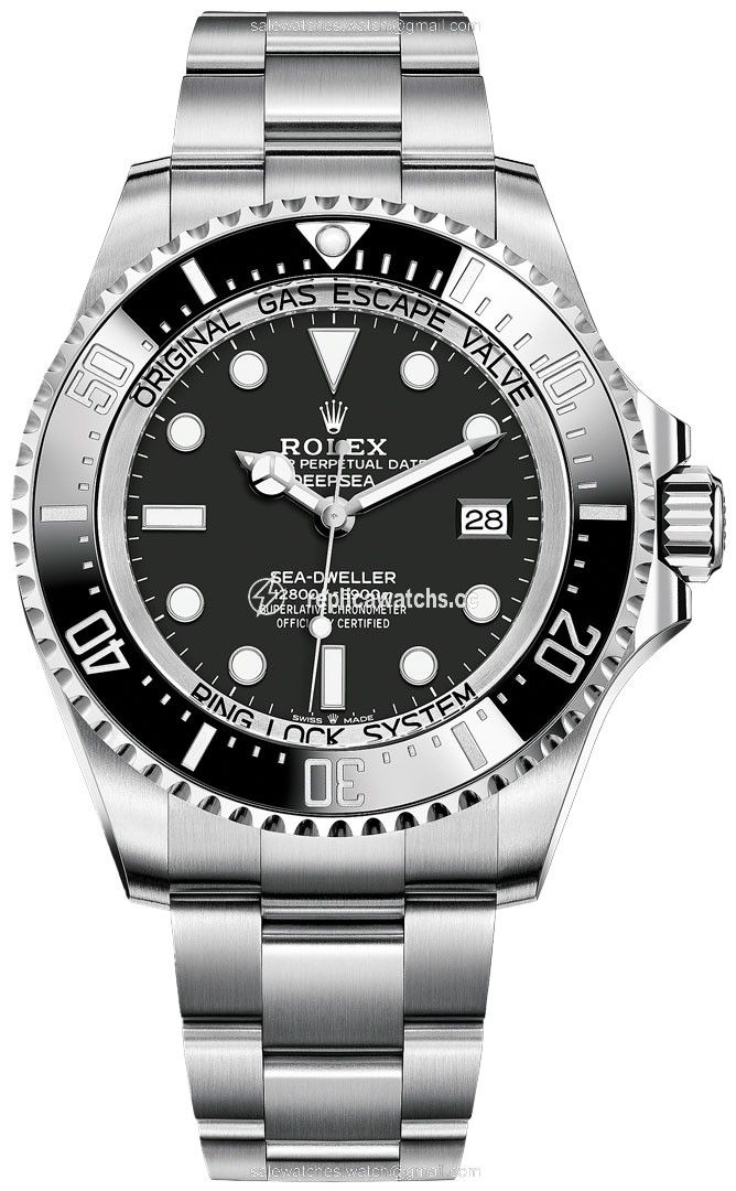 Replica 136660 Black Rolex Deepsea 44mm Mens Watch Replica 136660 Black Rolex Deepsea 44mm Mens Watch